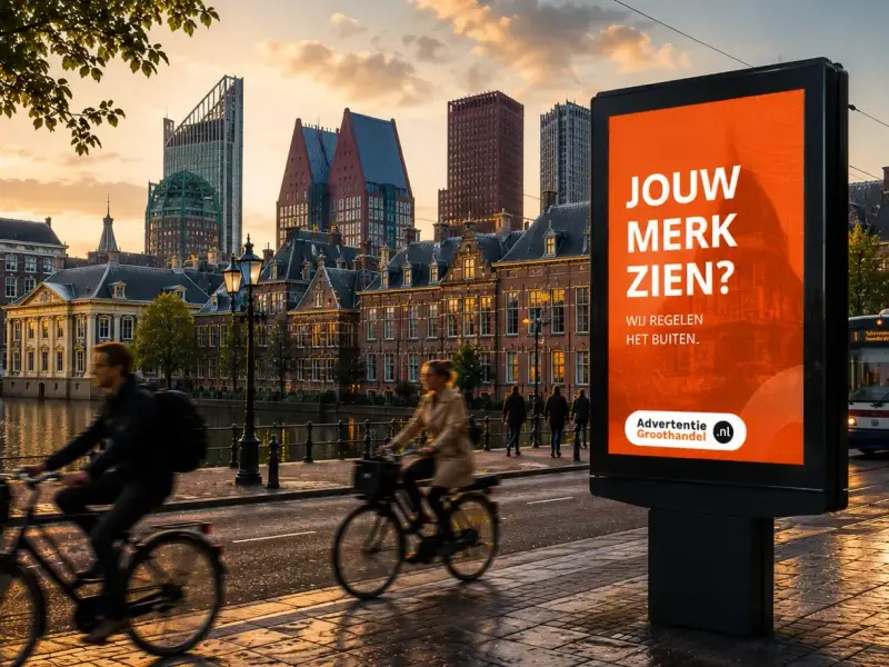 Buitenreclame in 's-Gravenhage