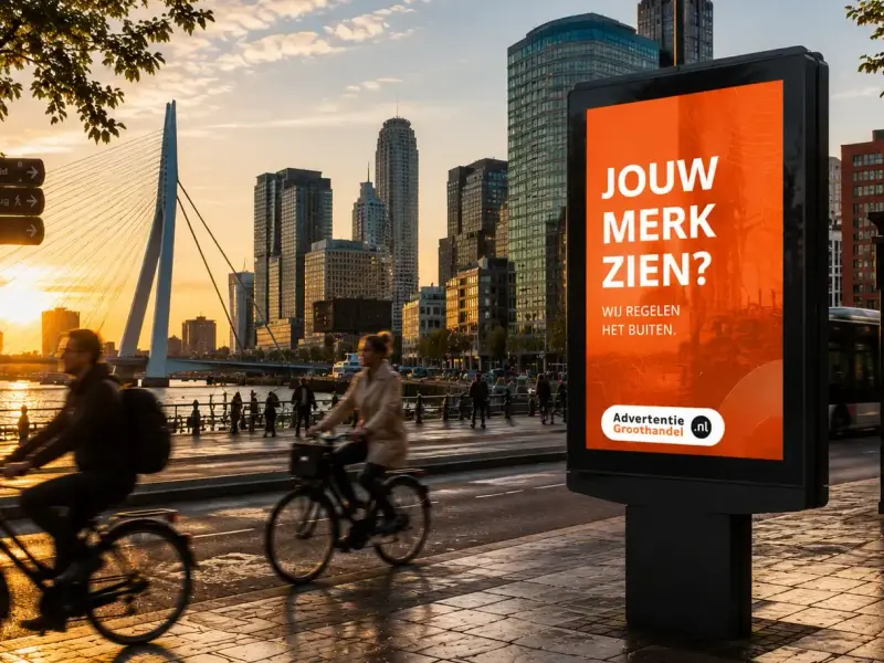 Buitenreclame in Rotterdam
