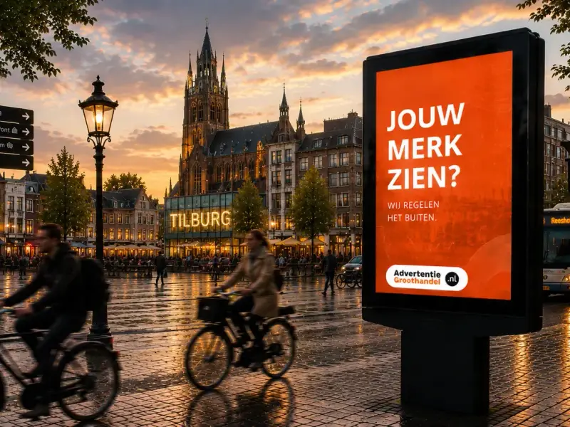 Buitenreclame in Tilburg