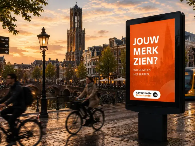 Buitenreclame in Utrecht