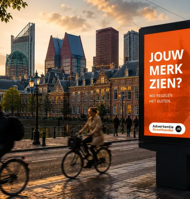 Buitenreclame in 's-Gravenhage