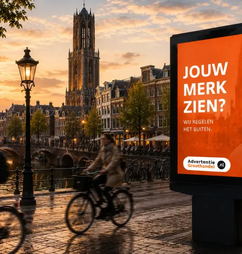 Buitenreclame in Utrecht
