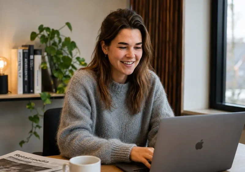 Collega's in gesprek op kantoor